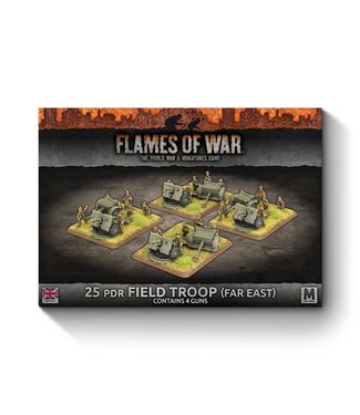 Flames of War 25 pdr Field Troop Far East