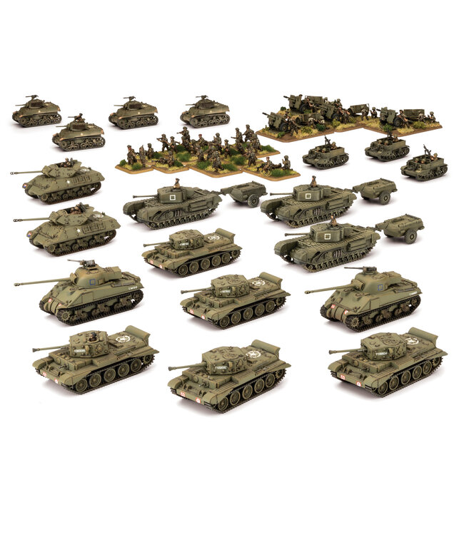 PRE-ORDER: British Starter Force: Desert Rats Squadron