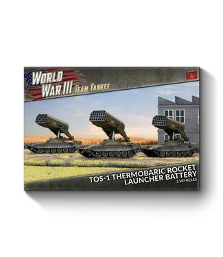 World War III Team Yankee TOS-1 Thermobaric Rocket Launcher Battery