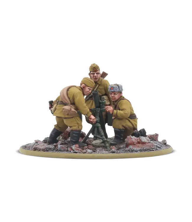 Soviet Army Medium Mortar Team