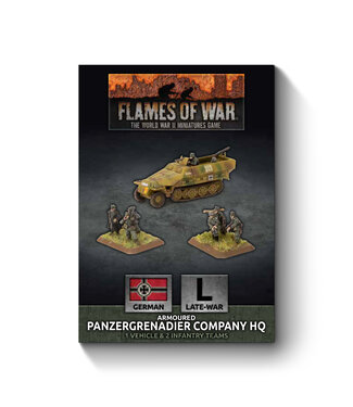 Flames of War Armoured Panzergrenadier Company HQ