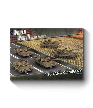 World War III Team Yankee T-80 Tank Company