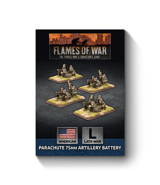 Flames of War Parachute 75mm Artillery Battery