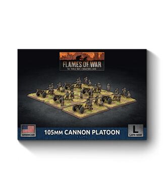Flames of War 105mm Cannon Platoon