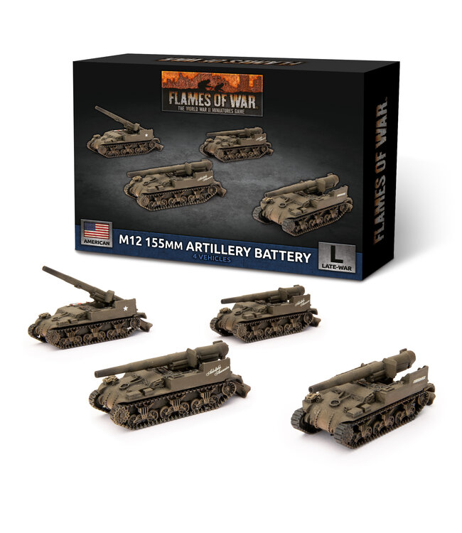 M12 155mm Artillery Battery