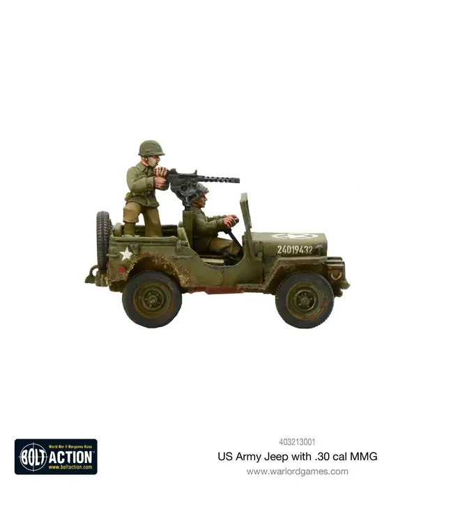 US Army Jeep with 30 Cal MMG