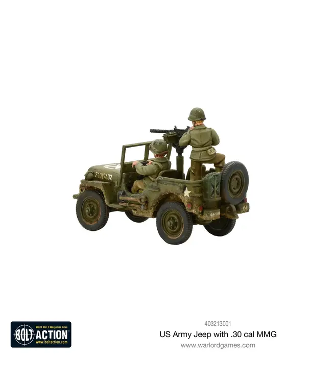 US Army Jeep with 30 Cal MMG