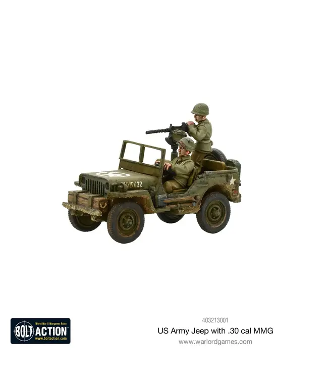US Army Jeep with 30 Cal MMG