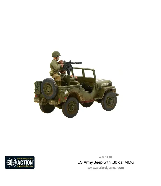 US Army Jeep with 30 Cal MMG