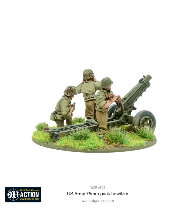 US Army 75mm pack howitzer
