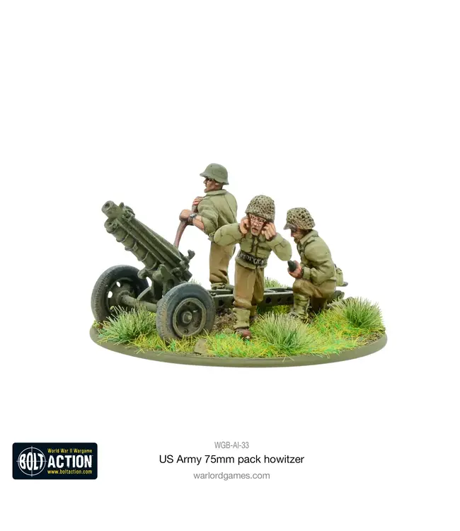US Army 75mm pack howitzer