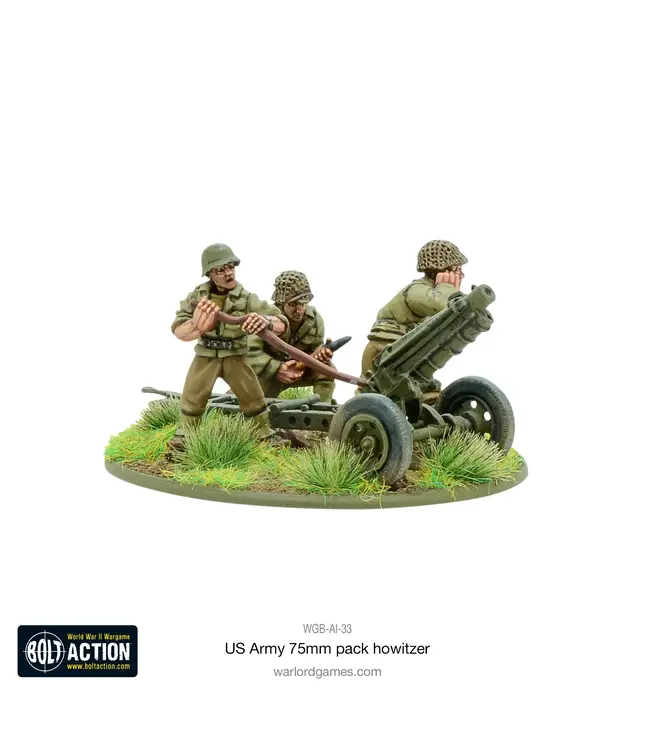 US Army 75mm pack howitzer