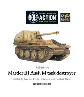 Bolt Action Marder III Ausf. M tank destroyer