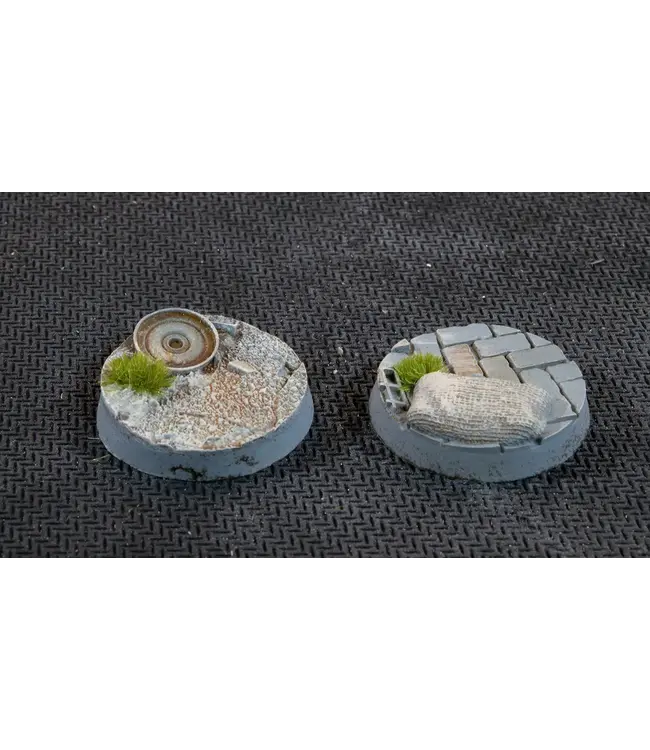 Urban Warfare Bases, Round 25mm (x10)