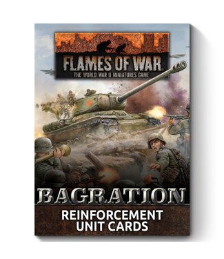 Flames of War Bagration: Reinforcement Unit Cards