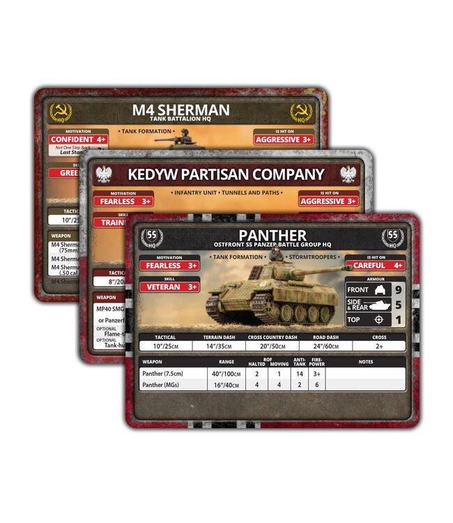 Bagration: Reinforcement Unit Cards
