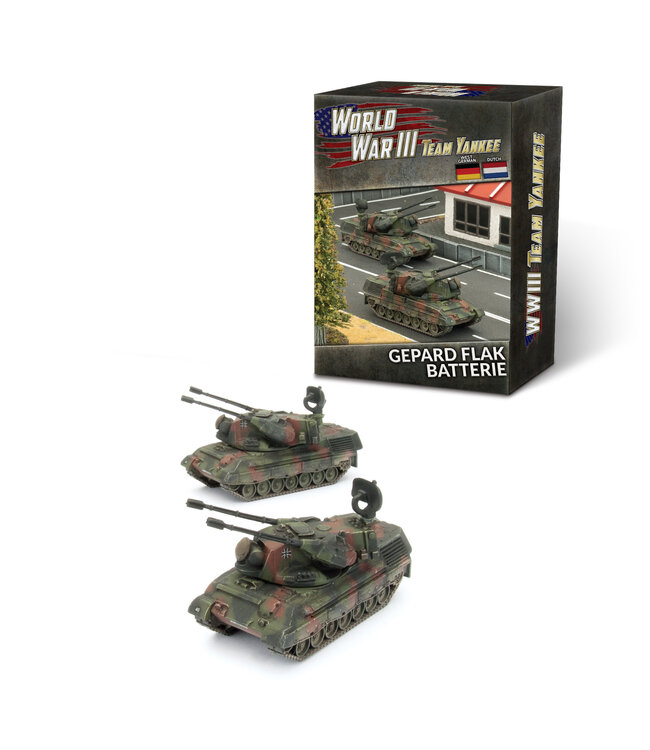 Gepard Flakpanzer Batterie