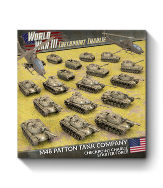 World War III Team Yankee M48 Patton Tank Company - Limited Edition