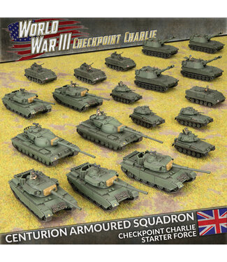 World War III Team Yankee PRE-ORDER: Centurion Territorial Armoured Squadron - Limited Edition