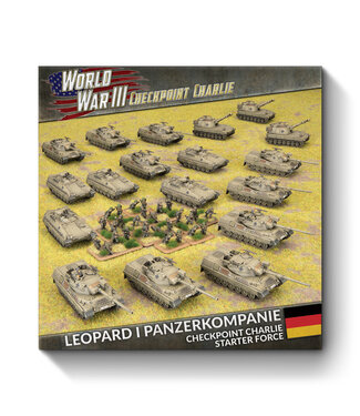 World War III Team Yankee Leopard 1 Panzerkompanie - Limited Edition
