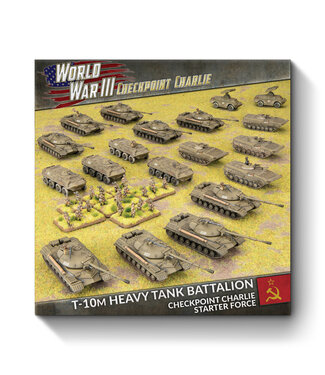World War III Team Yankee T-10M Heavy Tank Battalion - Limited Edition