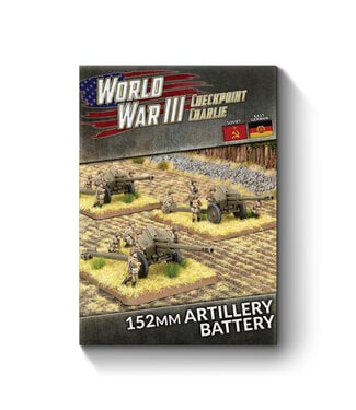 World War III Team Yankee PRE-ORDER: 152mm Artillery Battery