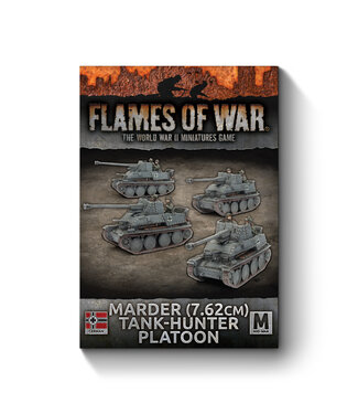 Flames of War Marder (7.62 cm) Tank-hunter Platoon