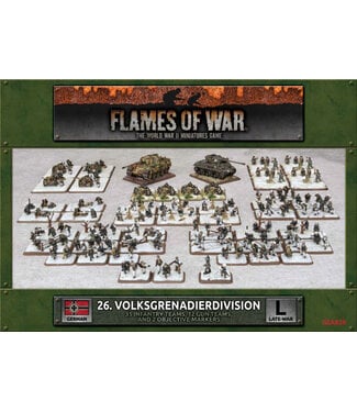Flames of War 26th Volksgrenadierdivision Army Deal - (Limited Edition)