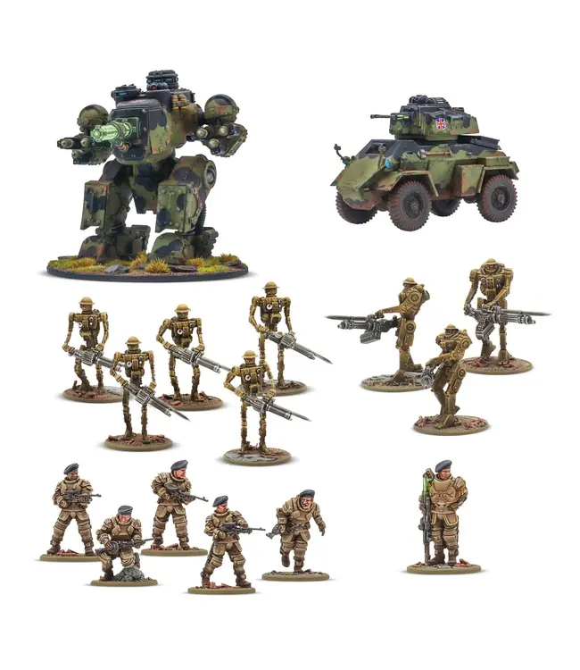 PRE-ORDER: British Commonwealth starter army