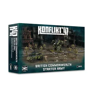 Konflikt '47 PRE-ORDER: British Commonwealth starter army
