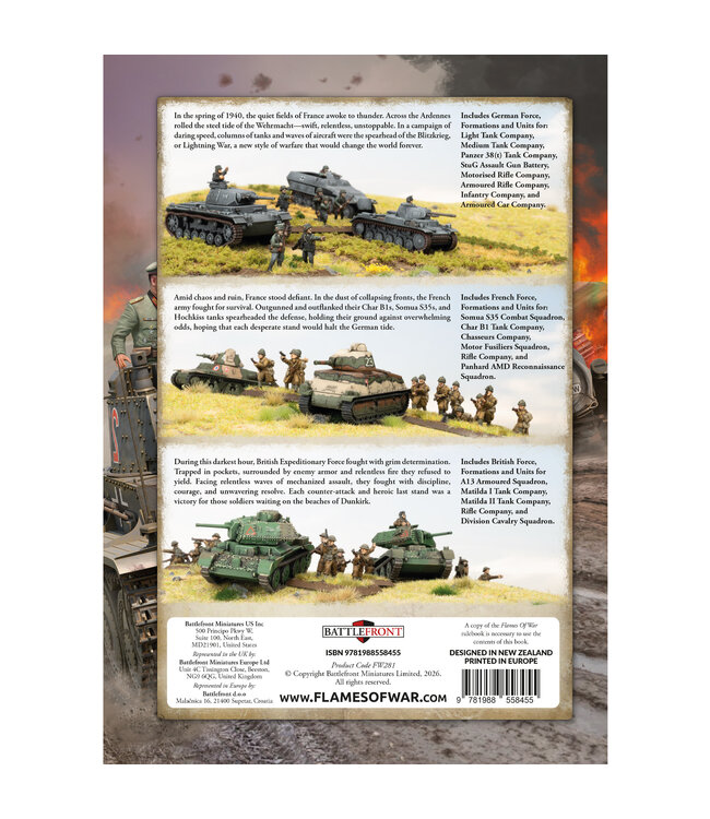 PRE-ORDER: Early War Blitzkrieg - Hardcover Book