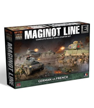 Flames of War PRE-ORDER: Maginot Line - German vs French Starter Set