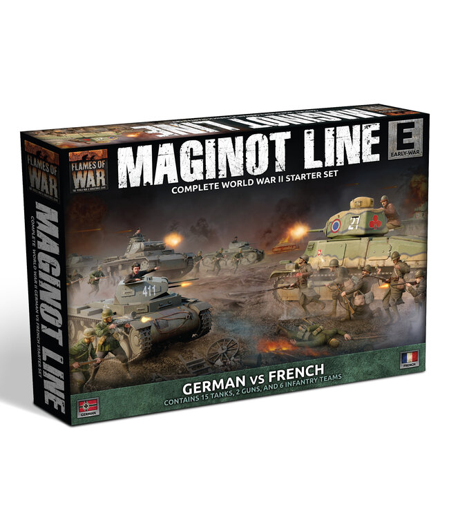 PRE-ORDER: Maginot Line - German vs French Starter Set