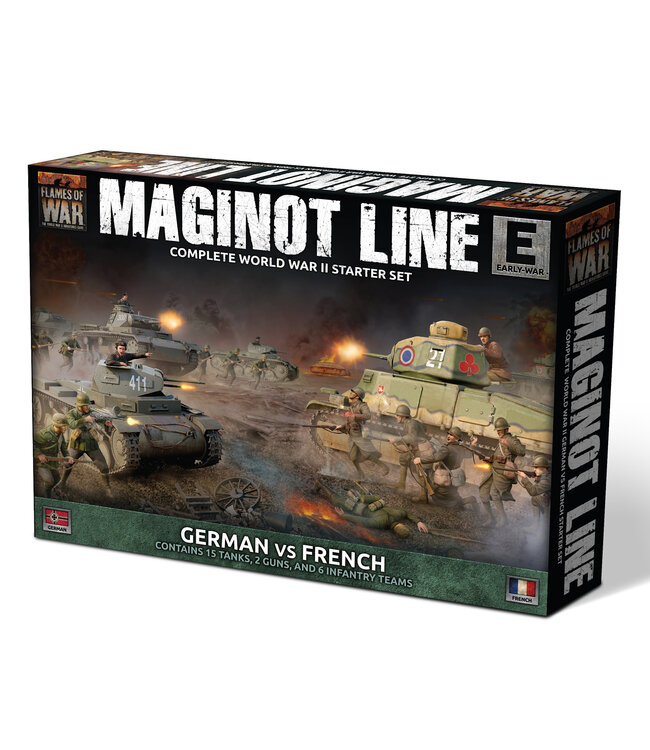 PRE-ORDER: Maginot Line - German vs French Starter Set