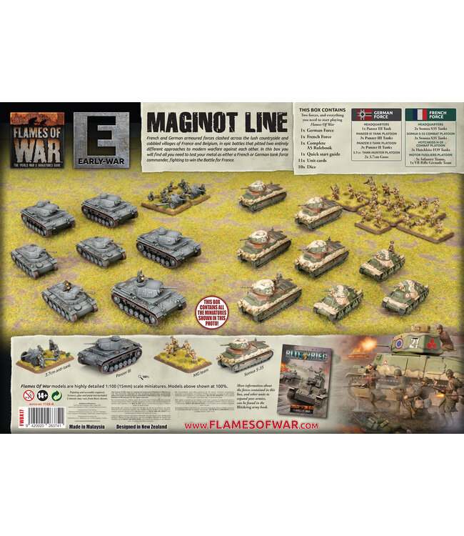 PRE-ORDER: Maginot Line - German vs French Starter Set