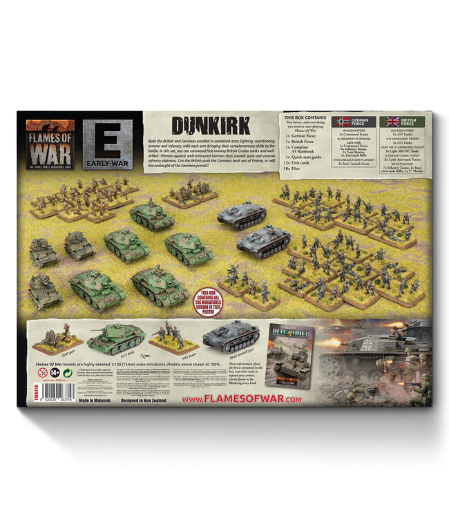 PRE-ORDER: Dunkirk - British vs German Starter Set