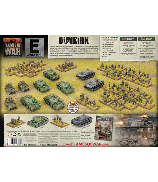 PRE-ORDER: Dunkirk - British vs German Starter Set