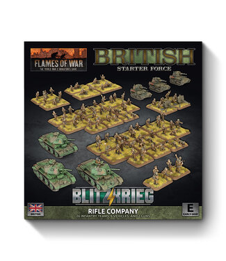 Flames of War PRE-ORDER: British Rifle Company (Early War)