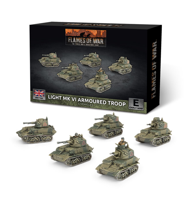 PRE-ORDER: Vickers Light Mk VI Troop