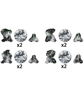 Flames of War Smoke Bombardment Markers