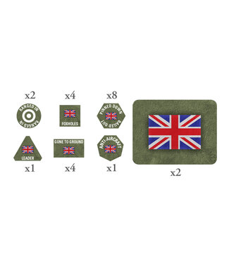 Flames of War British EW Tokens and Objectives