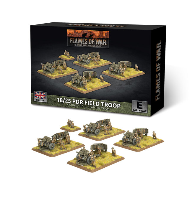 PRE-ORDER: 18/25pdr Gun Battery