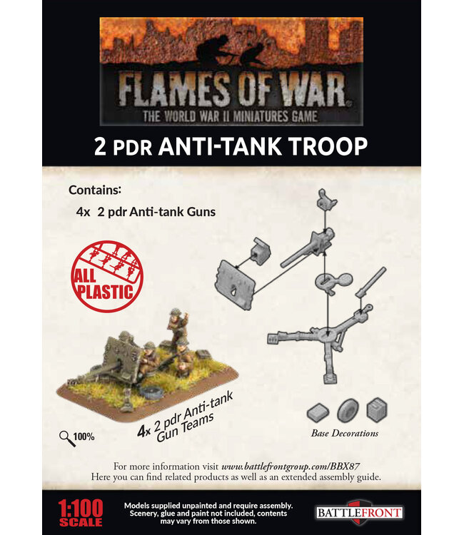 PRE-ORDER: 2pdr Antitank Platoon