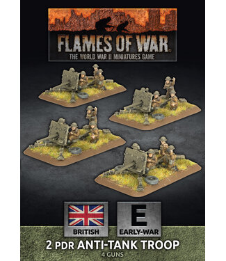 Flames of War PRE-ORDER: 2pdr Antitank Platoon