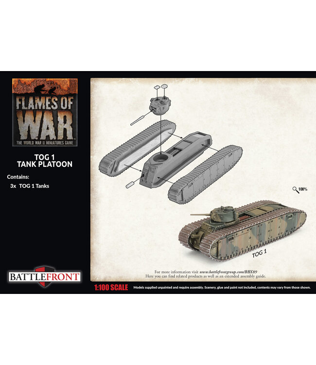 PRE-ORDER: TOG I Tank Platoon