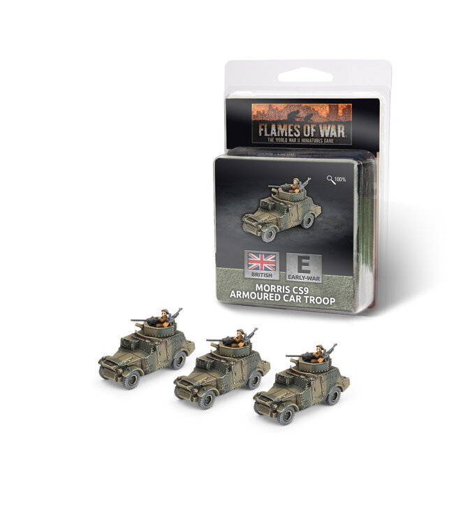 PRE-ORDER: Morris CS9 Armoured Car Troop