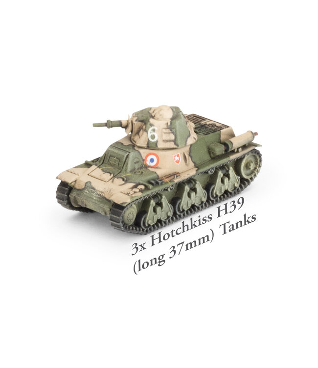 French Char B1 bis Combat Company