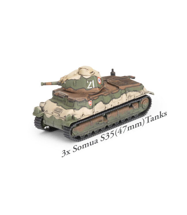 French Char B1 bis Combat Company