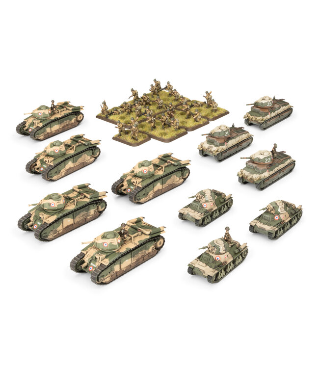 PRE-ORDER: French Char B1 bis Combat Company