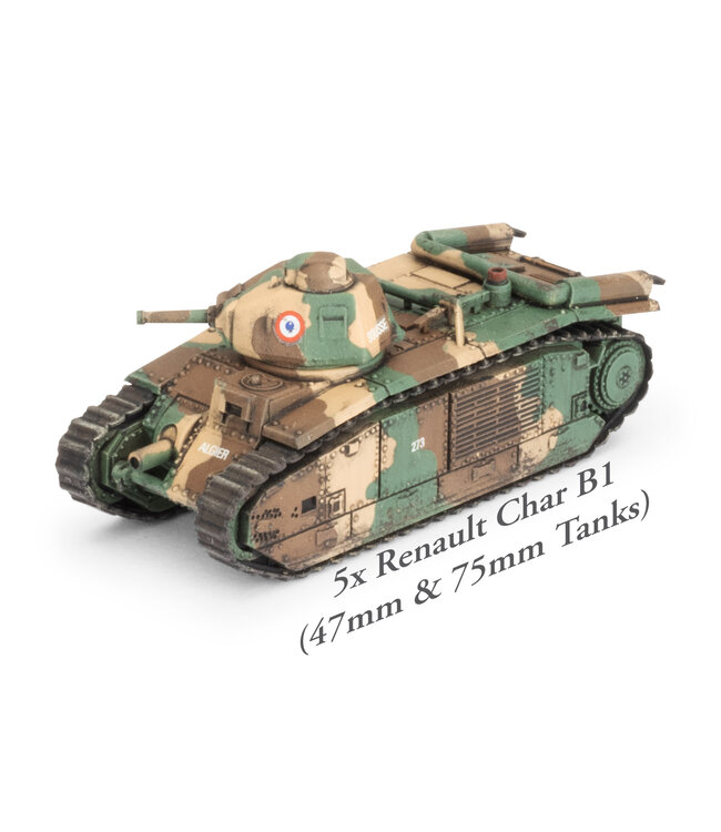 French Char B1 bis Combat Company